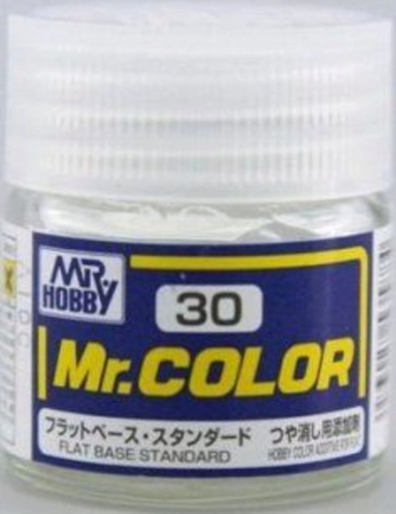 Mr Hobby - Gunze C-030 Mr. Color (10 ml) Flat Base matt