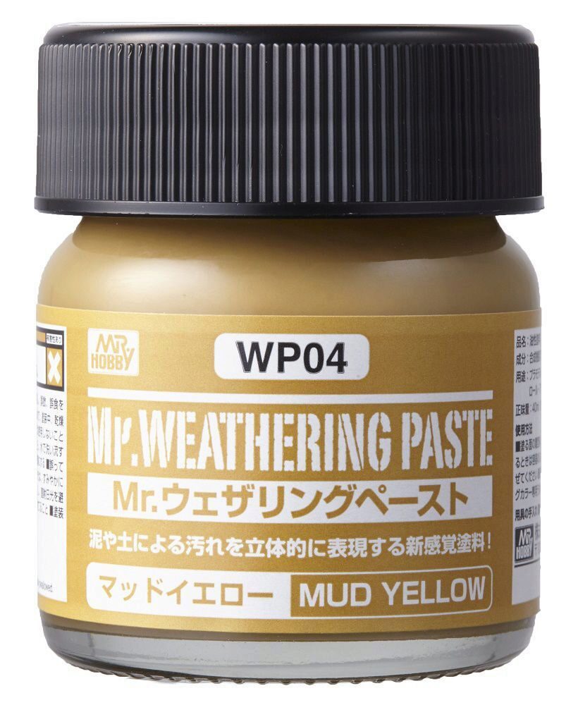Mr Hobby - Gunze WP-04 Weathering Paste Mud Yellow