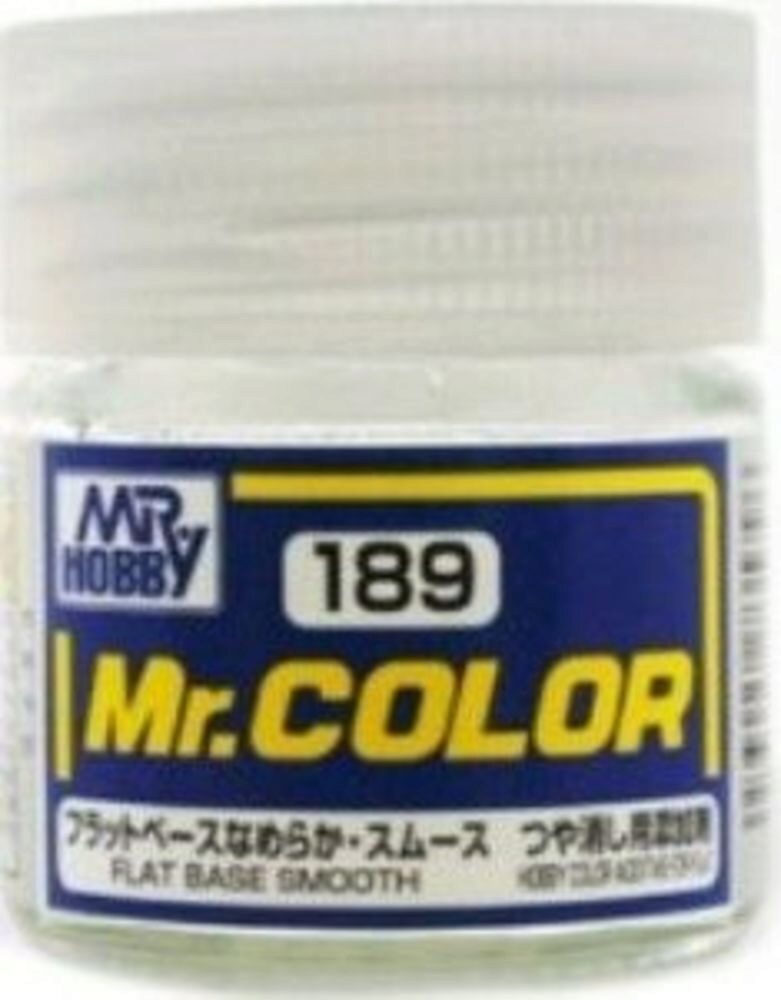 Mr Hobby - Gunze C-189 Mr. Color (10 ml) Flat Base Smooth matt
