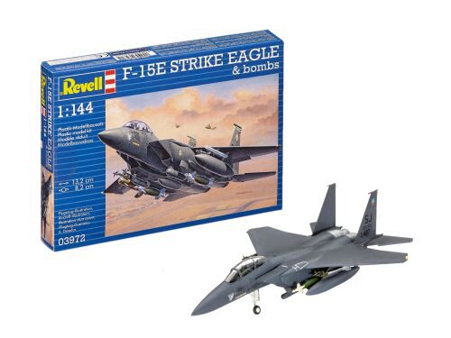 Revell 03972 F-15E STRIKE EAGLE &amp, bombs