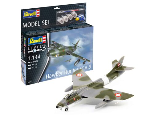 Revell 63833 Model Set Hawker Hunter FGA.9 CH-Decals