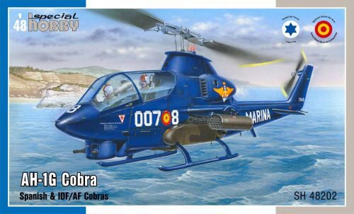 Special Hobby SH48202 AH-1G Cobra Spanish & IDF/AF Cobras