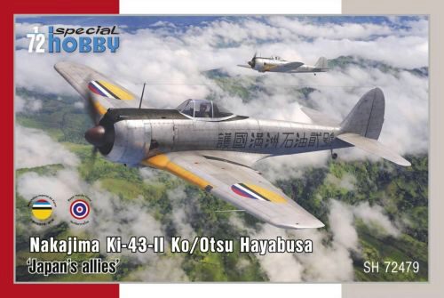 Special Hobby SH72479 Nakajima Ki-43-II Ko/Otsu Hayabusa Japans allies