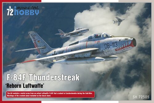 Special Hobby 100-SH72505 F-84F Thunderstreak ‘Reborn Luftwaffe’