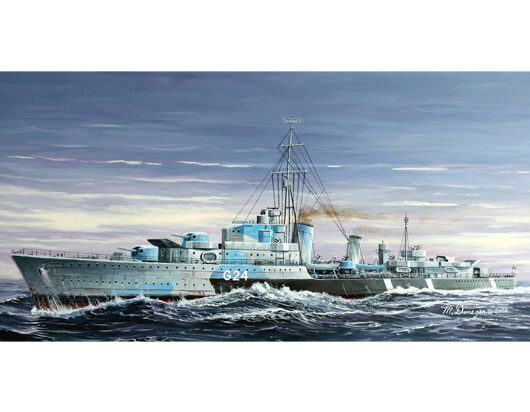 Trumpeter  05759 1/700 HMCS Huron, 1944