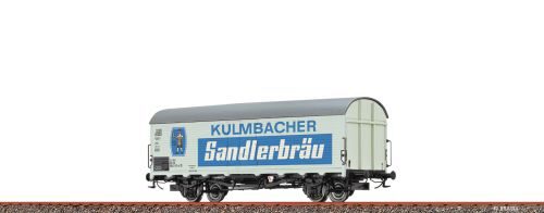 Brawa 47616 H0 Kühlwagen Ibdlps383 „Kulmbacher Sandlerbräu” DB
