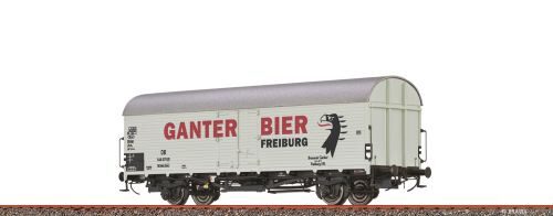 Brawa 47639 H0 Kühlwagen Tnfs38 "Ganter Bier Freiburg" DB