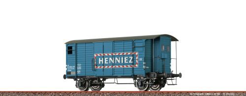 Brawa 47882 H0 Gedeckter Güterwagen Gklm "Henniez Mineralwasser" SBB