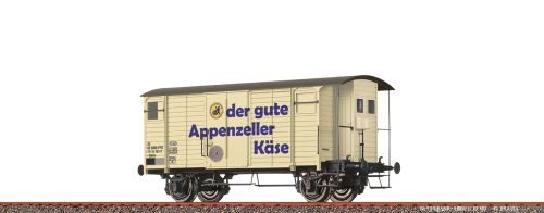 Brawa 47884 H0 Gedeckter Güterwagen Gklm "Appenzeller" SBB