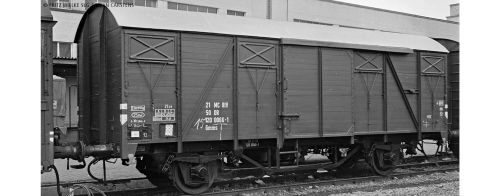 Brawa 50107 H0 Gedeckter Güterwagen Gmms "MC RIV" DR