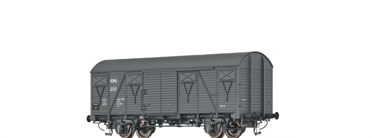 Brawa 50113 H0 Gedeckter Güterwagen Gs „EUROP” CFL