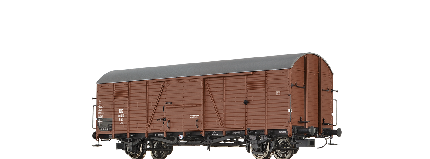 Brawa 50455 H0 Gedeckter Güterwagen Gl22 DB