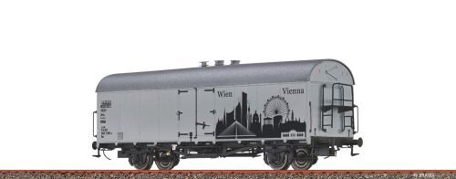 Brawa 50989 H0 Gedeckter Güterwagen Ibs "Skyline Wien"