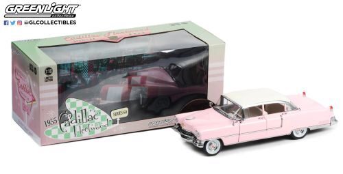 Greenlight 13648 1955 Cadillac Fleetwood Series 60, pink