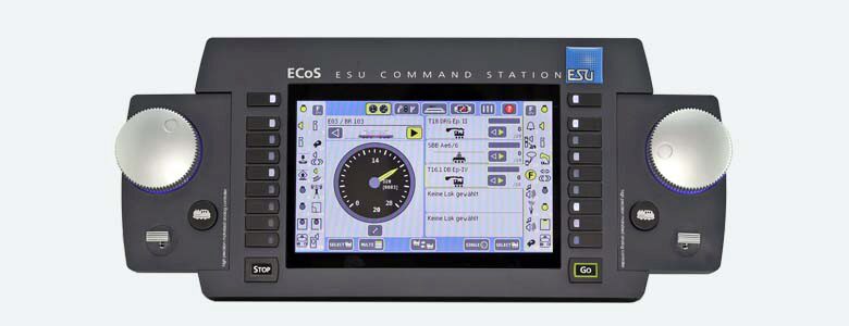 ESU 50220 ECoS 2.1 Zentrale  6A mit Netzteil 15V-21V 150W