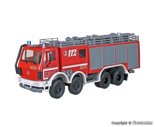 Viessmann 1125 H0 Feuerwehr Löschwagen mit 3 Blaulichtern, Funktionsmodell
