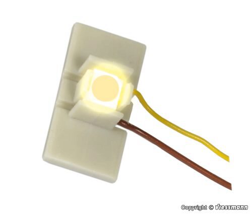 Viessmann 6046 LED für Etageninnenbeleuchtung warmweiss, (10)