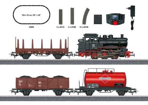 Märklin 29890 Digital-Startpackung Güterzug mit BR 89.0