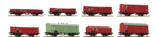 Roco 44001 CSD  8-tlg. Set: Güterwagen