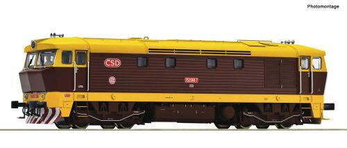 Roco 7310026 Diesellokomotive 752 068-7, CSD/CD dig+sound