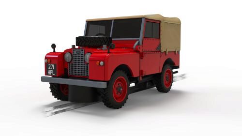 Scalextric C4493 Land Rover Series 1 - Poppy Red