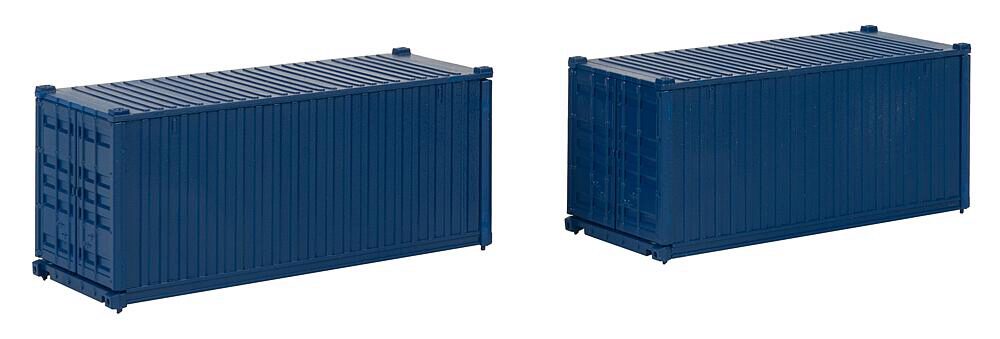 Faller 182054 20 Container  blau  2er-Set