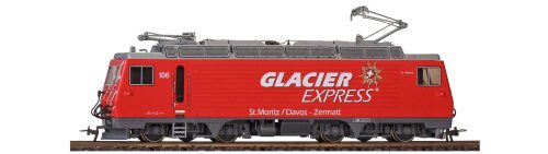 Bemo 1662256 MGB HGe 4/4 II 106 „Glacier Express“ H0 2L-GS/DC