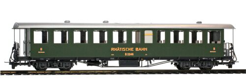 Bemo 3235147 RhB B 2247 Nostalgie-Zug Plattformwagen