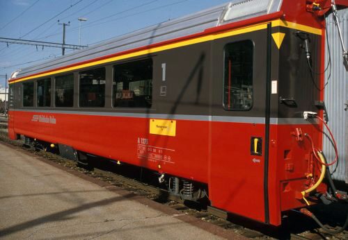 Bemo 3244108 RhB A 1273 Einheitswagen IV "Bernina Express"