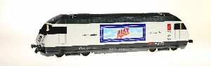 HAG 080 *SBB E-Lok Serie 460  "AJAX"   weiss/ blau