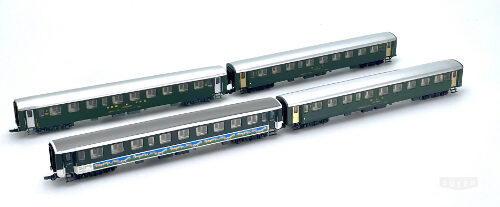 Sachsenmodell 14019 *SBB/ BLS Schlierenwagen-Set 4tlg. Mit Kindergartenwagen