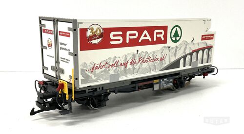 LGB 46897 *RhB Containerwagen Spar Lb 7867