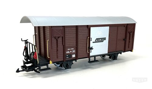 LGB 42810 *RhB gedeckter Güterwagen (Velo) Gbk-v 5545