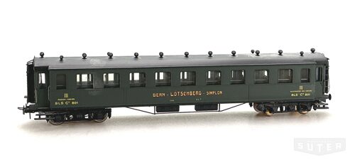 Metrop 6021 *BLS Personenwagen RIC 3.Klasse mit Innenbeleuchtung AC