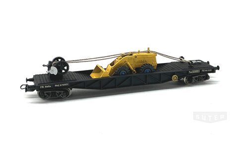 Pocher 404 *FS Tiefladewagen beladen mit Bagger