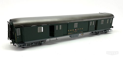 Metropolitan 1003 *SBB Personenwagen Gepäckwagen  mit Innenbeleuchtung  Dach!