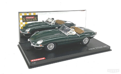 Carrera 20485 *Jaguar E-Type 1961 Racing GREEN 1:24