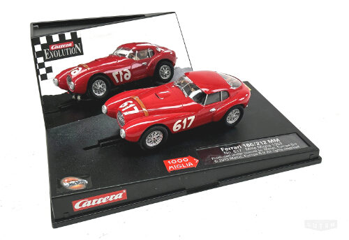 Carrera 25711 *Ferrari 166/212 MM Mille Miglia 1952 Nr.617 1:32