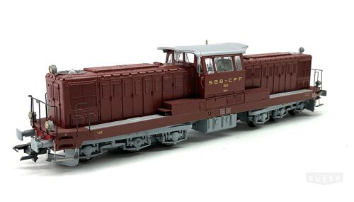 LS Models 17505 *SBB Diesellok Bm6/6 braun 1503 AC