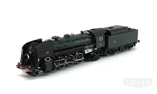 Rivarossi 1054 *SNCF Schelpptender Dampfllok R 1244 Mikado grün  AC Digital