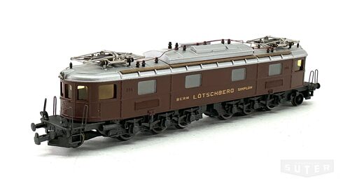 Roxy 10011 *BLS E-Lok Ae 6/8, braun  Lok Nr. 205, Schattenschrift AC