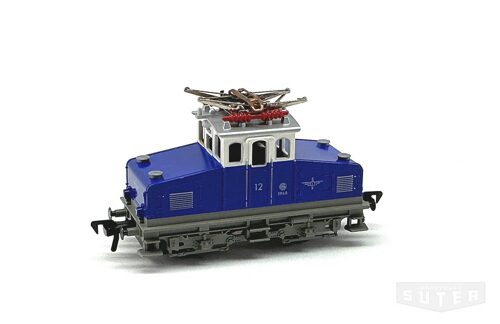 Fleischmann 4305 *Zahnrad E-Lok blau/weiss mit Zahnradantrieb DC