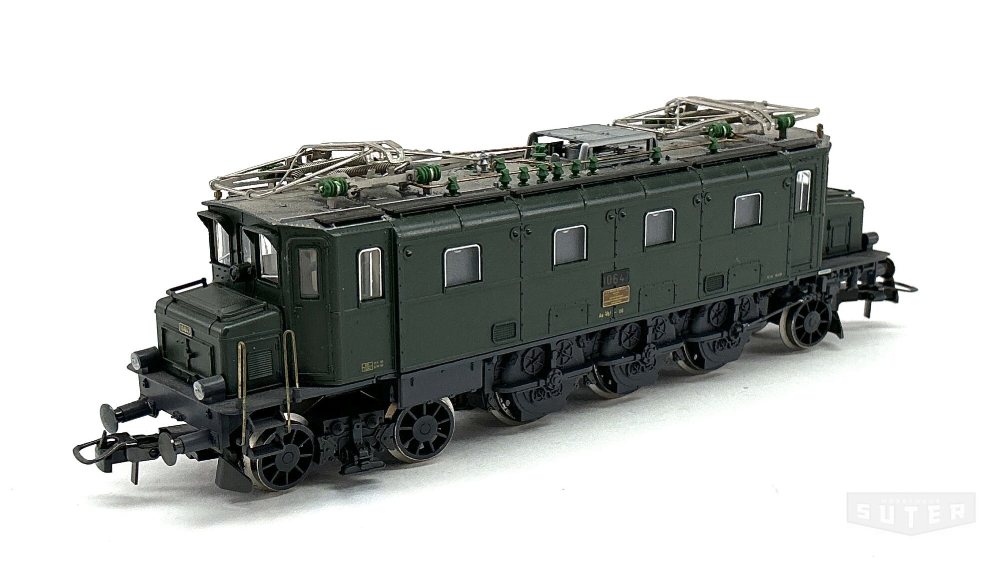 Fleischmann 4345 *SBB E-Lok Ae 3/6  No 10647  grün  DC  Ohne Schachtel