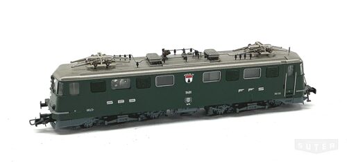 HAG 11074-32 *SBB E-Lok Ae 6/6  11491 Wohlen  grün  AC-Dig-Sound