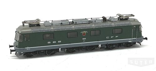 HAG 206 *SBB E-Lok Re 6/6, grün,  "Gerra-Gambarogno DC