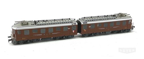 HAG 241 *BLS Doppel E-Lok Ae 8/8  braun Lok 273 DC