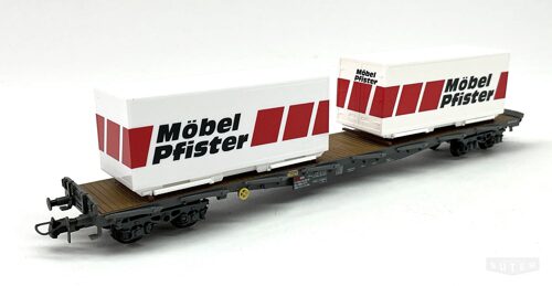HAG 394 *SBB Flachwagen Rs Möbel Pfister