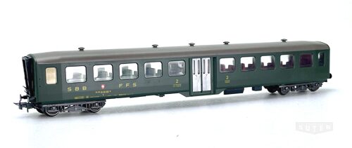 Liliput 87850 *SBB Leichtstahl Personenwagen mit Mitteleinstieg 2.Klasse