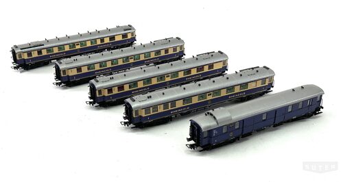 Liliput 820 *Rheingold Personenwagen Set 5tlg