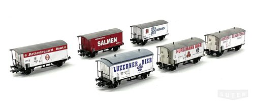Liliput 240155 *SBB Bierwagen Set 6tlg